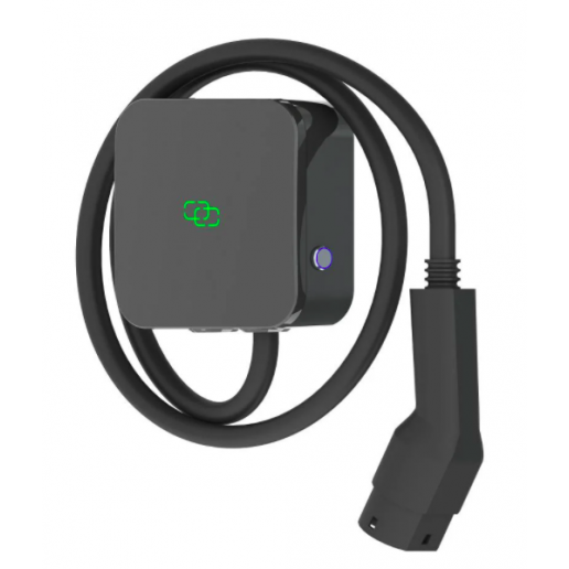 Станция за зареждане на батерии AC Fast Electric Vehicle 22kw EV Тип 2 11kw 32А I Черен