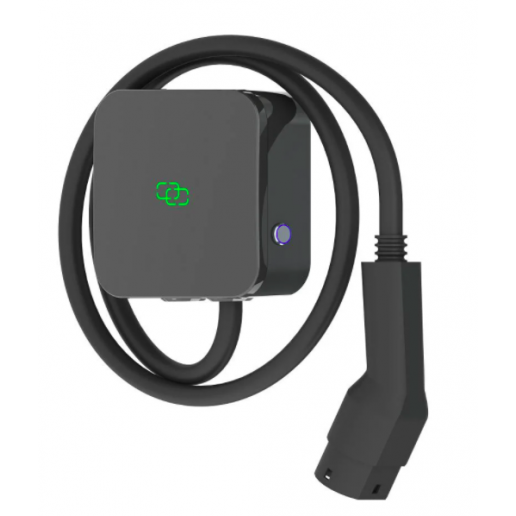 Зарядна станция Жилищна персонализация с интелигентно зареждане Wallbox IEC 62196 11kw 22 Kw I Черен