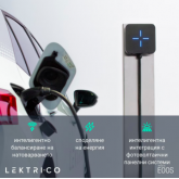 Зарядна станция за електромобили Тип 2,5м кабел  6A-32A  230V Монофазна - 7.4kW