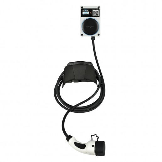Зарядна станция за електромобил EVPoint EV7 Кабел Тип 2 | OCPP I GSM I LAN I Wi-Fi I RFID | бял - 7.4kW