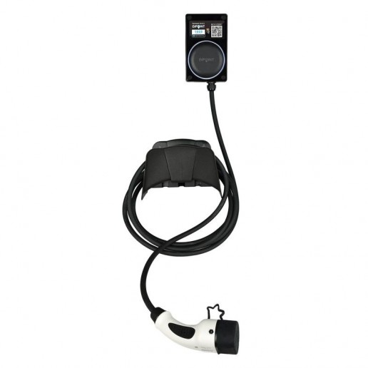 Зарядна станция EVPoint EV7 Кабел Тип 2 | OCPP I GSM I LAN I Wi-Fi I RFID I Черен I 7.4kW