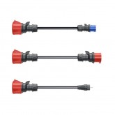 Комплект CЕЕ Евро адаптери към трифазен 32А 3бр. Go-e Charger
