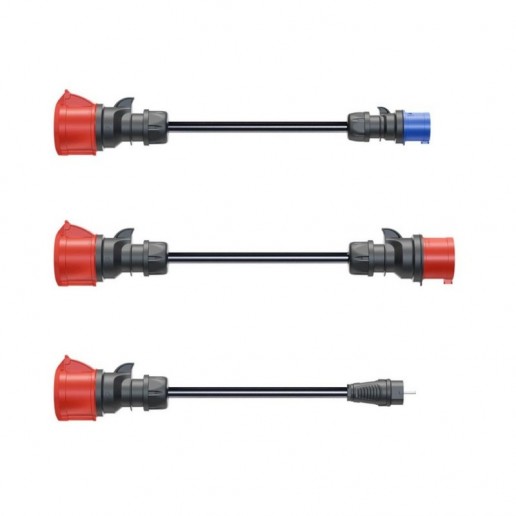 Комплект CЕЕ Евро адаптери към трифазен 32А 3бр. Go-e Charger